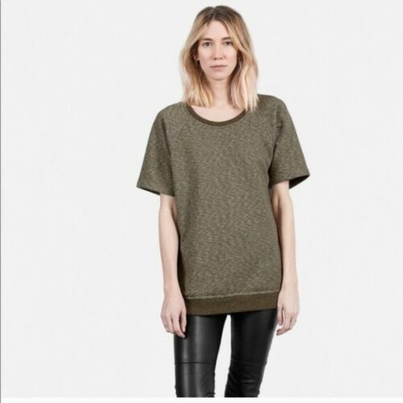 Everlane short sleeve sweatshirt Clearance